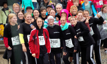 Das Team der Lebenshilfe Tirschenreuth beim Nofi-Lauf 2014