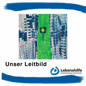 Cover der Leitbildbroschüre der Lebenshilfe Kreisvereinigung Tirschenreuth e. V.