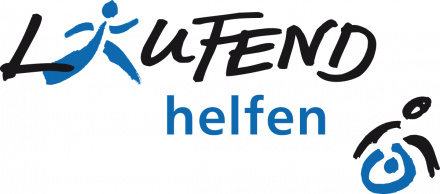 Logo Inklusionslauf „Laufend helfen“