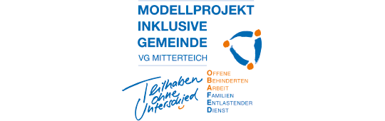 Logo Modellprojekt „Inklusive Gemeinde“ Verwaltungsgemeinschaft Mitterteich
